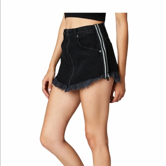 Carmar Black Beatrice Zip Front Skirt - Picture 3 of 6